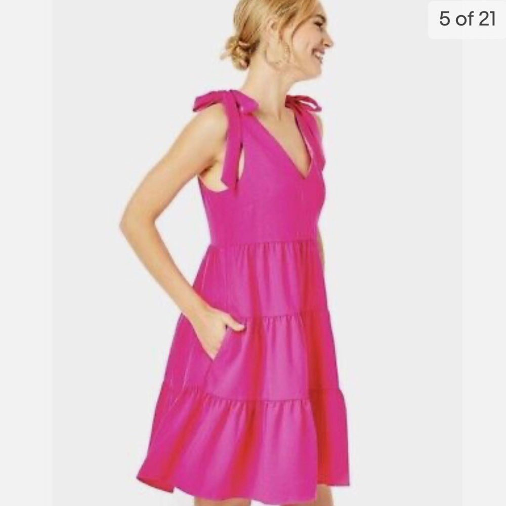Lilly Pulitzer L Blisslyn swing dress Açaí Berry
